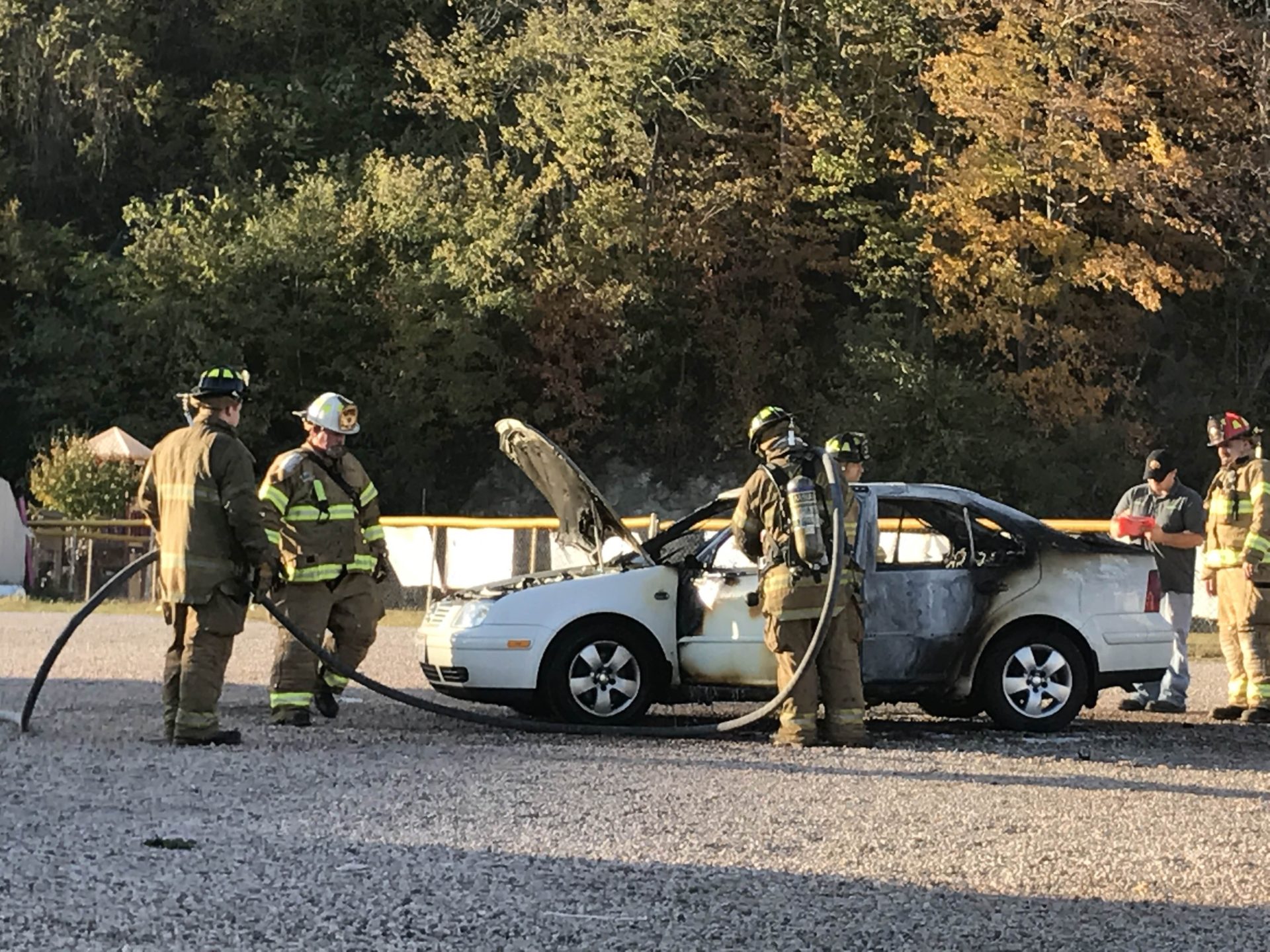 Vehicle catches on fire in Pomeroy Meigs Independent Press