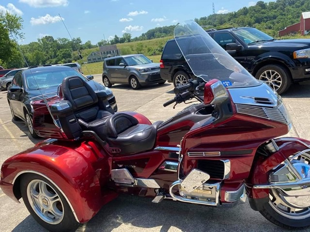 Kenneth Hayes, age 80, from Rocksprings Road in Pomeroy was seen on his 1995 Honda GL 1500 Goldwing Trike, red in color with Ohio registration EXN24.