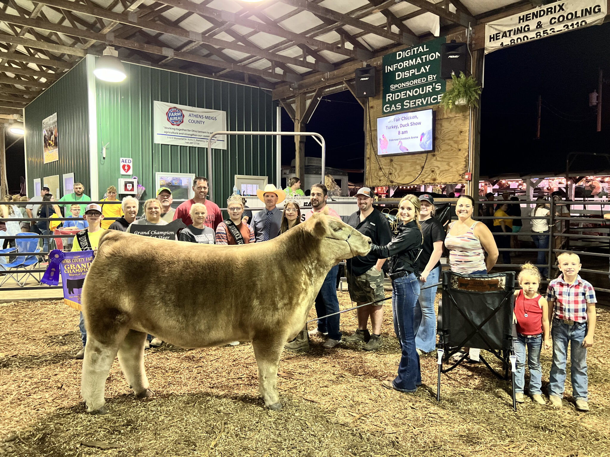 Results of the 2023 Meigs County Fair beef show. Meigs Independent Press