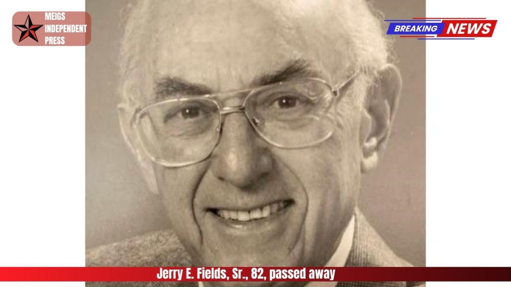 Jerry E. Fields, Sr., 82, passed away