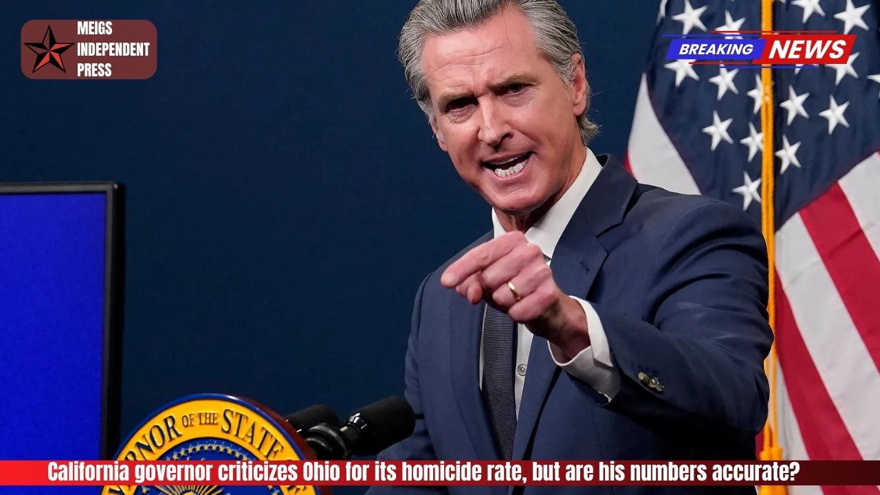 California governor criticizes Ohio for its homicide rate, but are his numbers accurate?