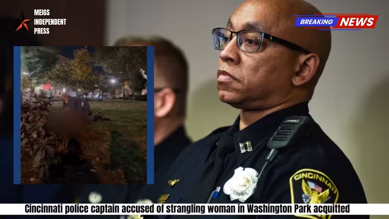 Cincinnati police captain accused of strangling woman in Washington Park acquitted