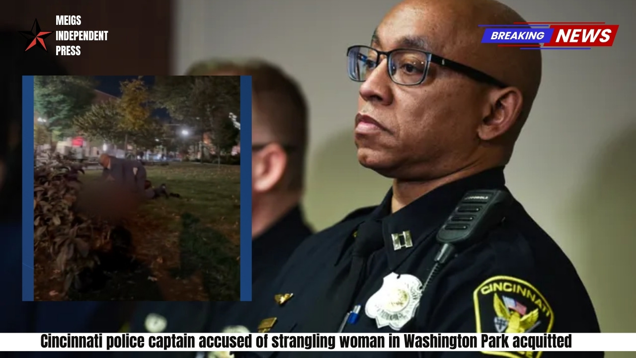 Cincinnati police captain accused of strangling woman in Washington Park acquitted