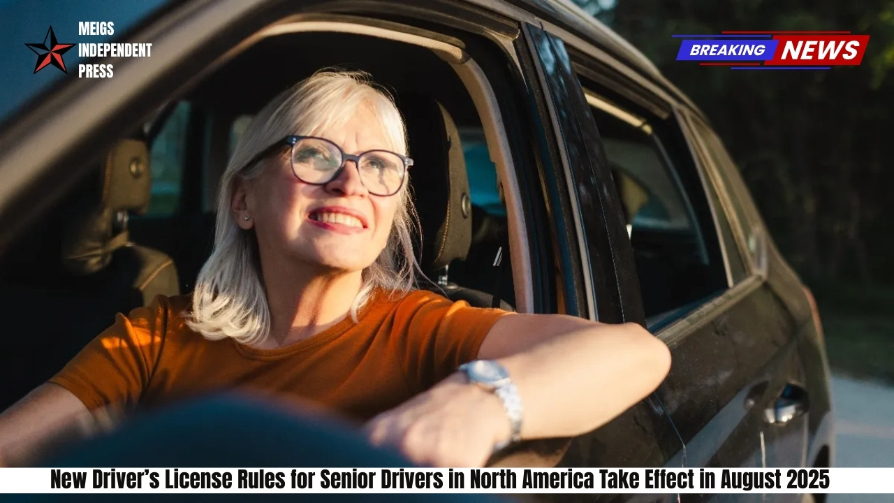 New Driver’s License Rules for Senior Drivers in North America Take Effect in August 2025