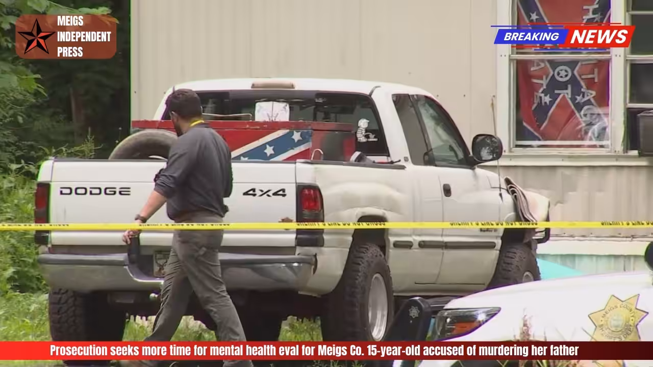 Prosecution seeks more time for mental health eval for Meigs Co. 15-year-old accused of murdering her father
