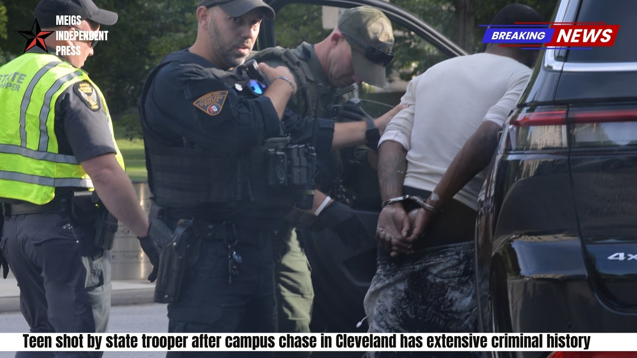 Teen shot by state trooper after campus chase in Cleveland has extensive criminal history