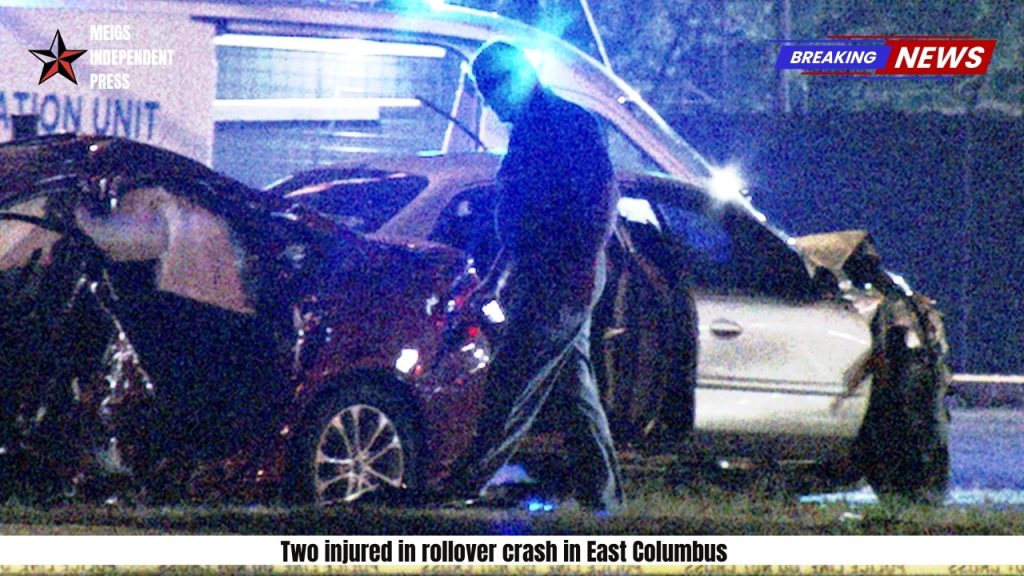 Two injured in rollover crash in East Columbus