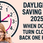 Daylight Saving Time 2025: When Do We Turn Clocks Back One Hour?