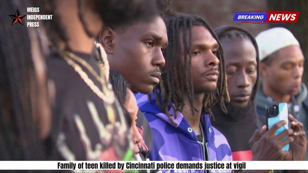 Family of teen killed by Cincinnati police demands justice at vigil