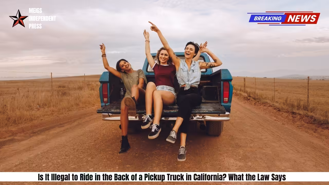 Is It Illegal to Ride in the Back of a Pickup Truck in California What the Law Says