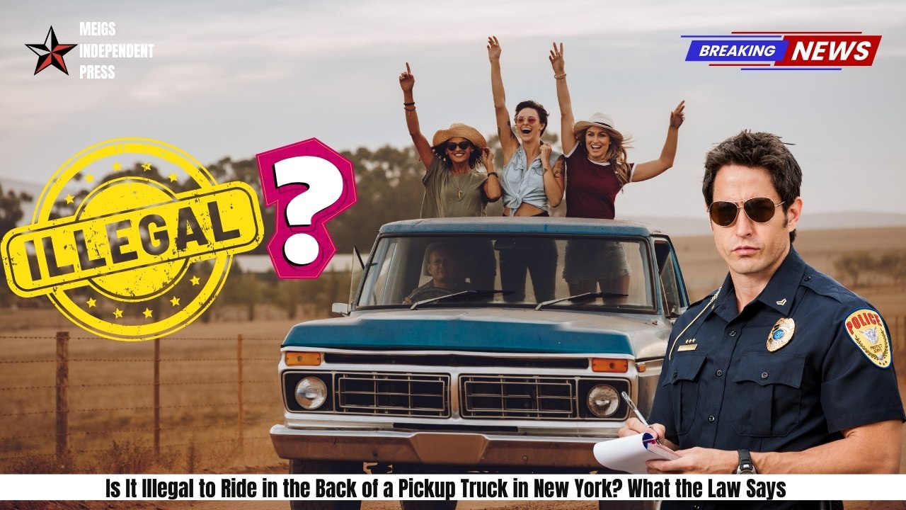 Is It Illegal to Ride in the Back of a Pickup Truck in New York What the Law Says