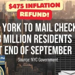 New York to Mail Checks to 8 Million Residents at End of September