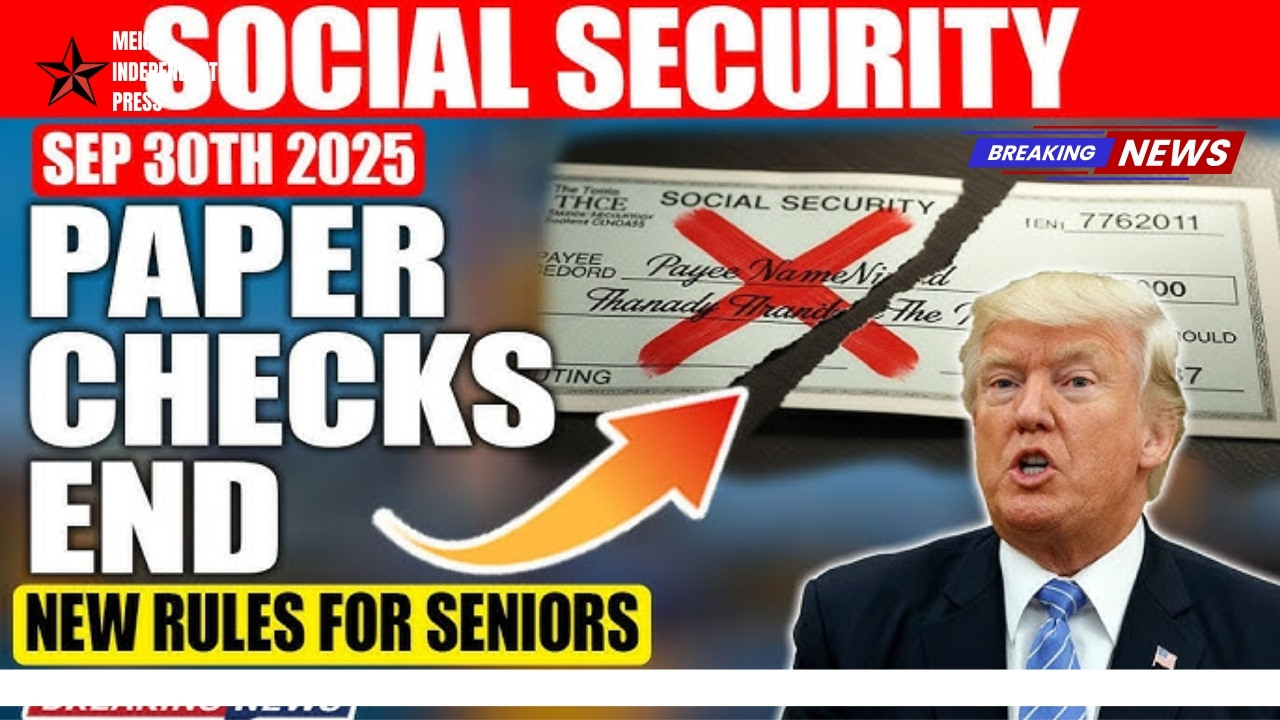 Will Social Security paper checks really end in September 2025 Here's the answer