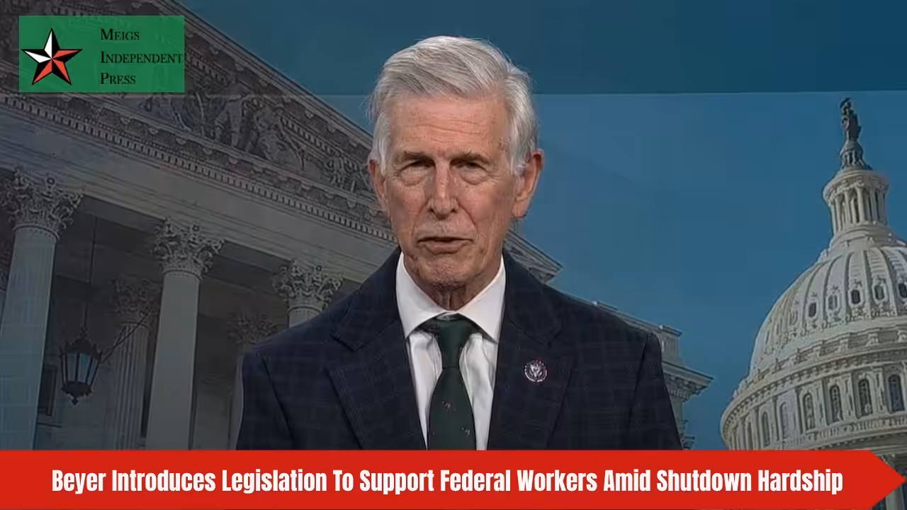 Beyer Introduces Legislation To Support Federal Workers Amid Shutdown Hardship