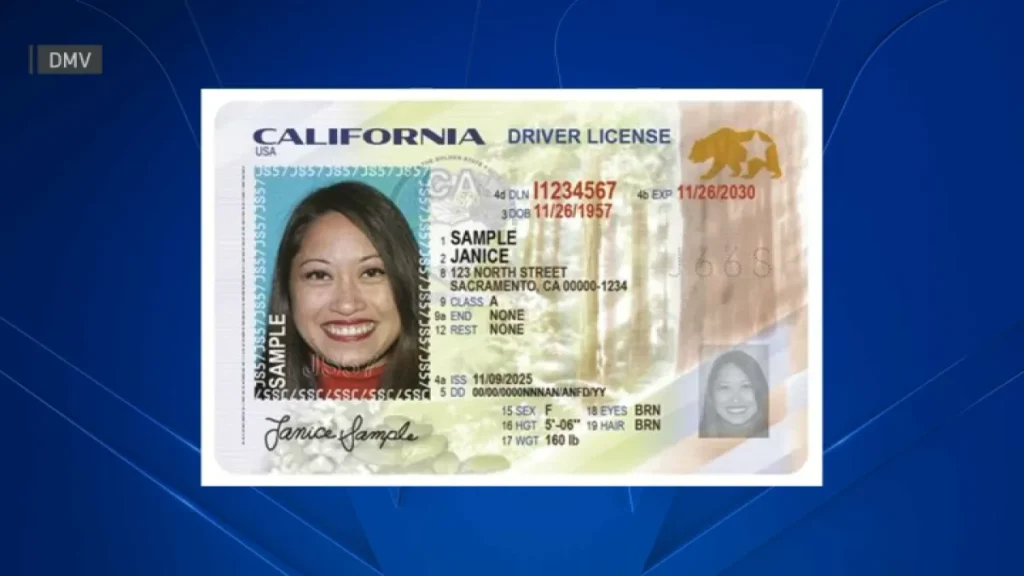 California New driving license regulations & DMV updates