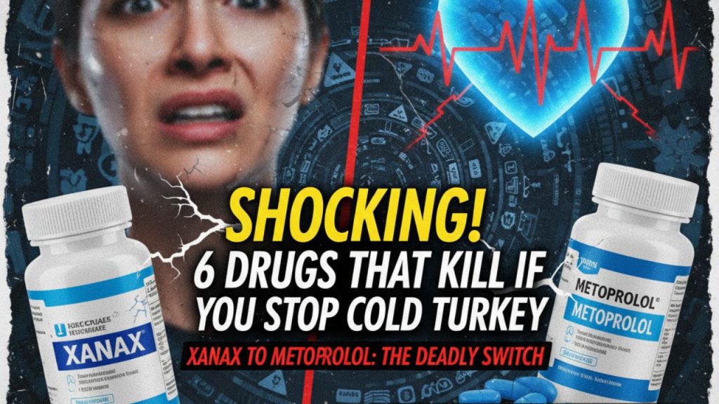 From Xanax to Metoprolol: Six Common Drugs That May Kill If You Stop Them Suddenly