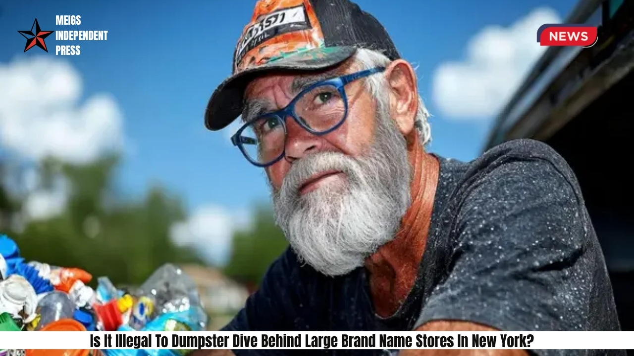 Is It Illegal To Dumpster Dive Behind Large Brand Name Stores In New York?