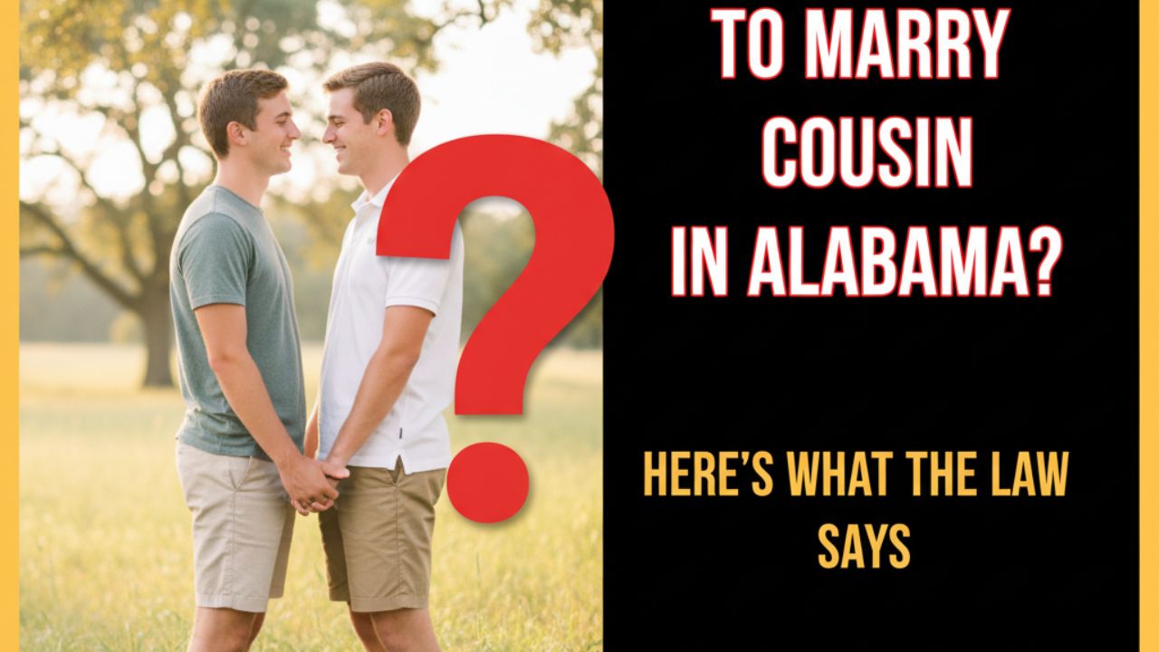 Is It Illegal to Marry Your Cousin in Alabama? Here's What the Law Says