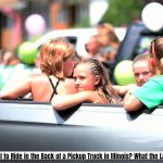 Is It Illegal to Ride in the Back of a Pickup Truck in Illinois? What the Law Says