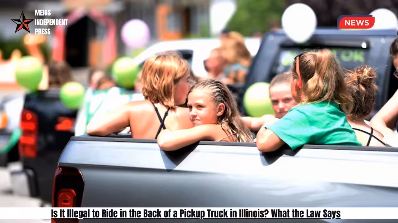 Is It Illegal to Ride in the Back of a Pickup Truck in Illinois? What the Law Says