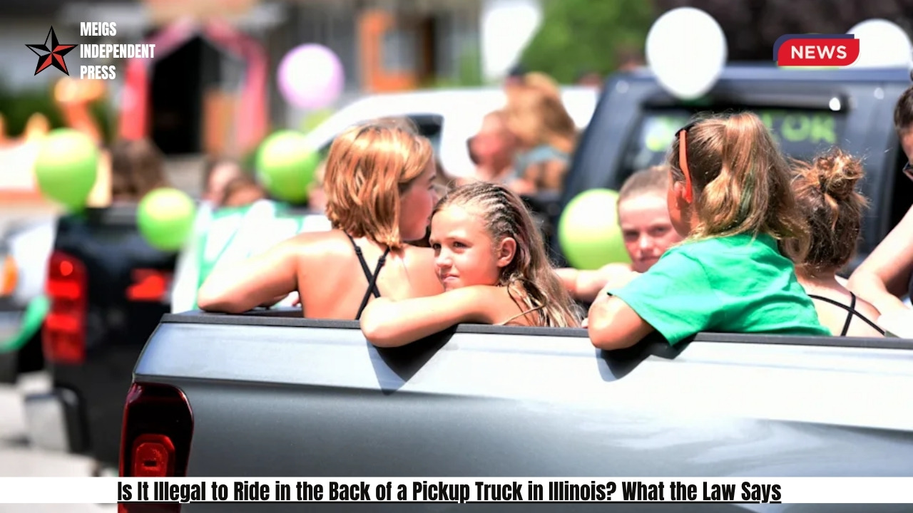 Is It Illegal to Ride in the Back of a Pickup Truck in Illinois? What the Law Says