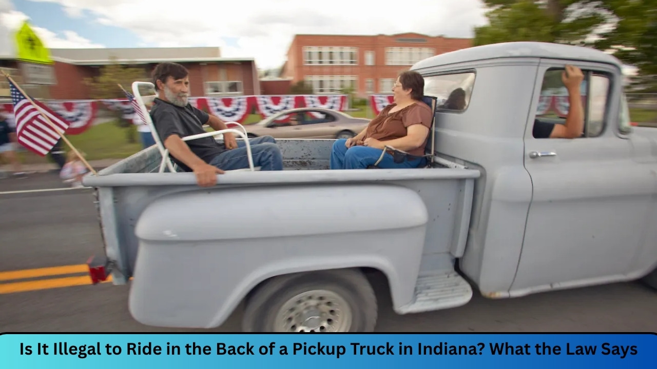 Is It Illegal to Ride in the Back of a Pickup Truck in Indiana What the Law Says