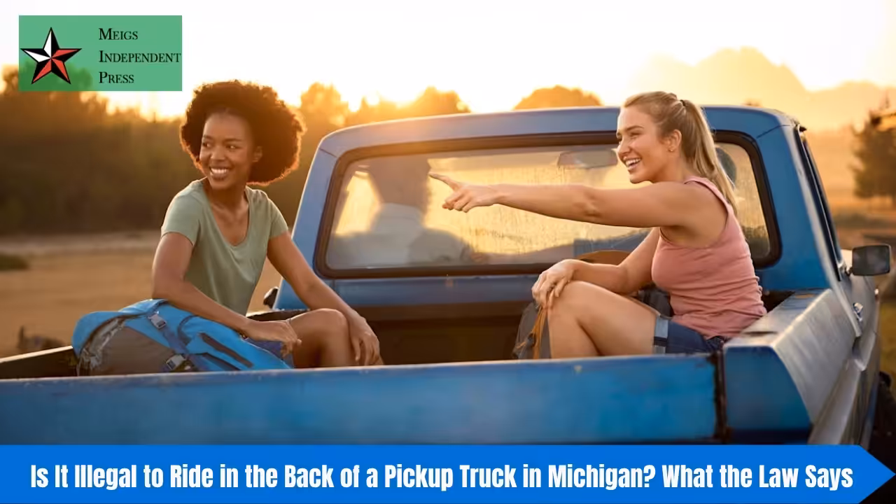 Is It Illegal to Ride in the Back of a Pickup Truck in Michigan What the Law Says