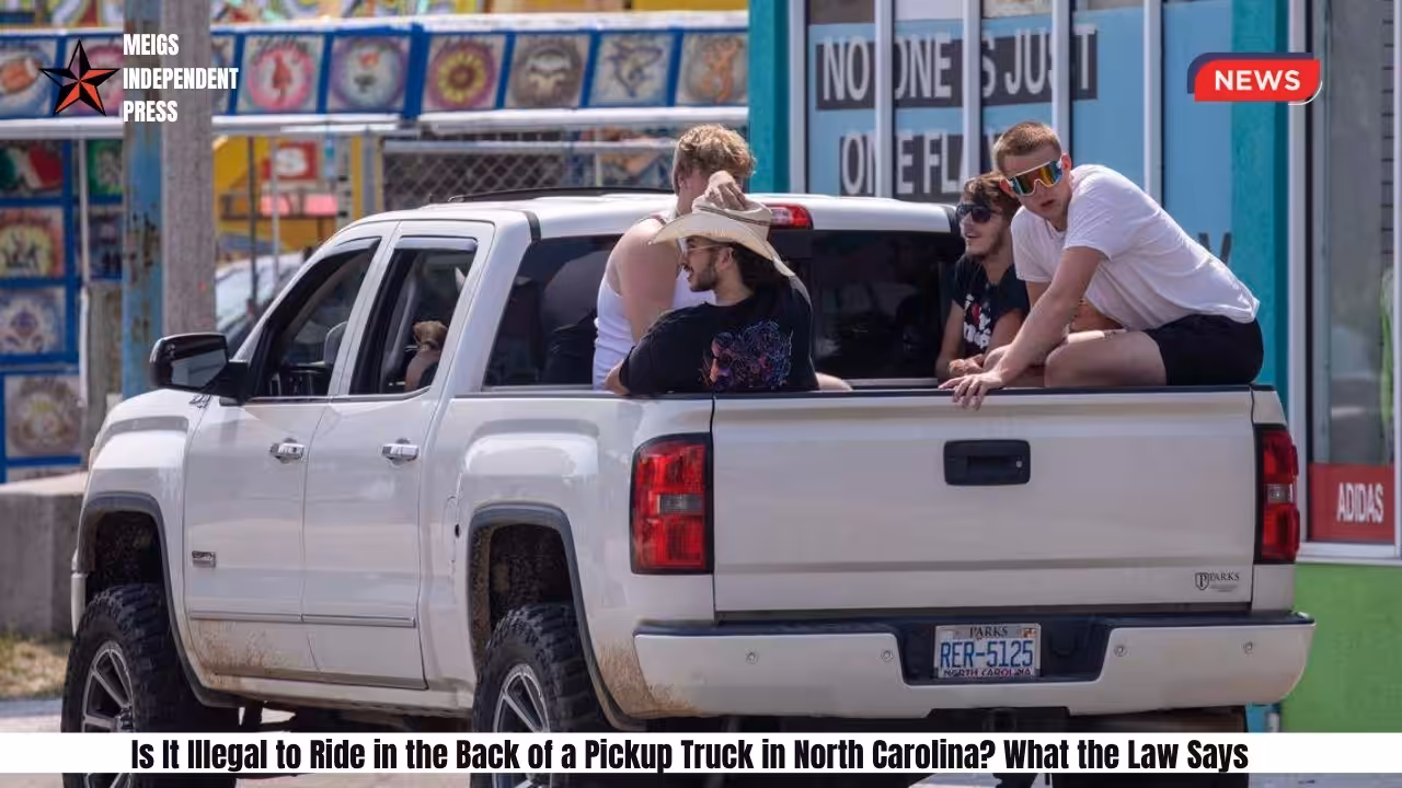 Is It Illegal to Ride in the Back of a Pickup Truck in North Carolina What the Law Says