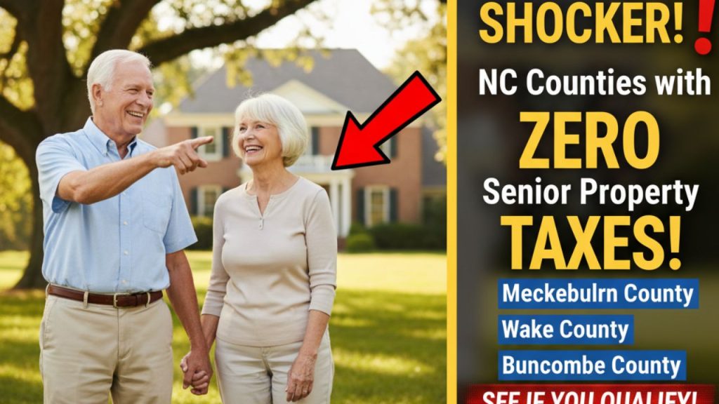 These Counties in North Carolina Have Senior Tax Exemption