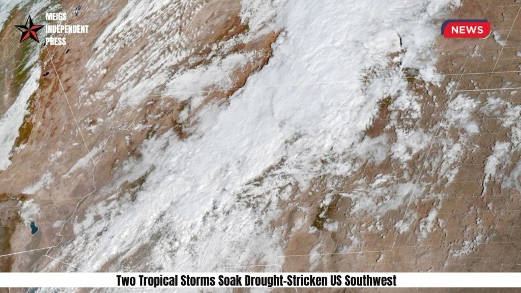 Two Tropical Storms Soak Drought-Stricken US Southwest