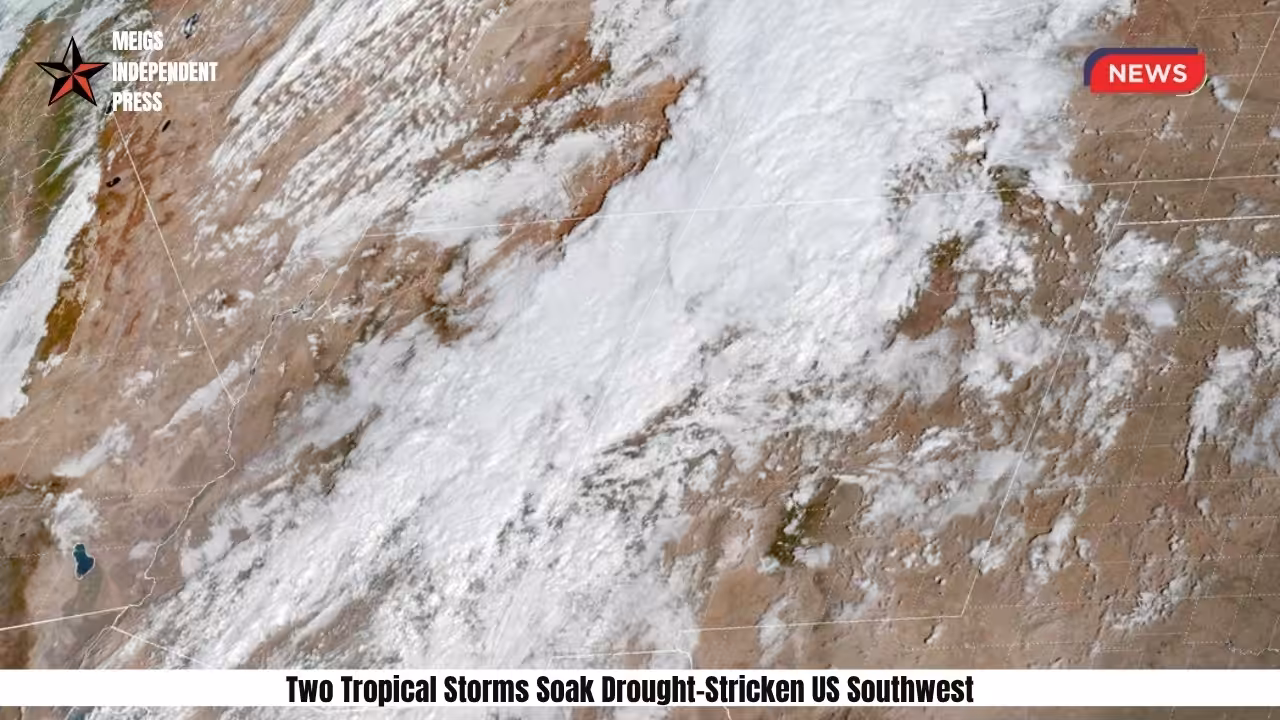Two Tropical Storms Soak Drought-Stricken US Southwest