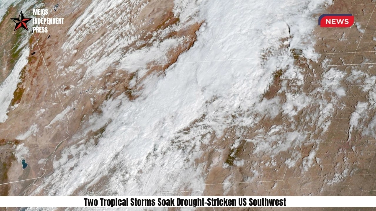 Two Tropical Storms Soak Drought-Stricken US Southwest