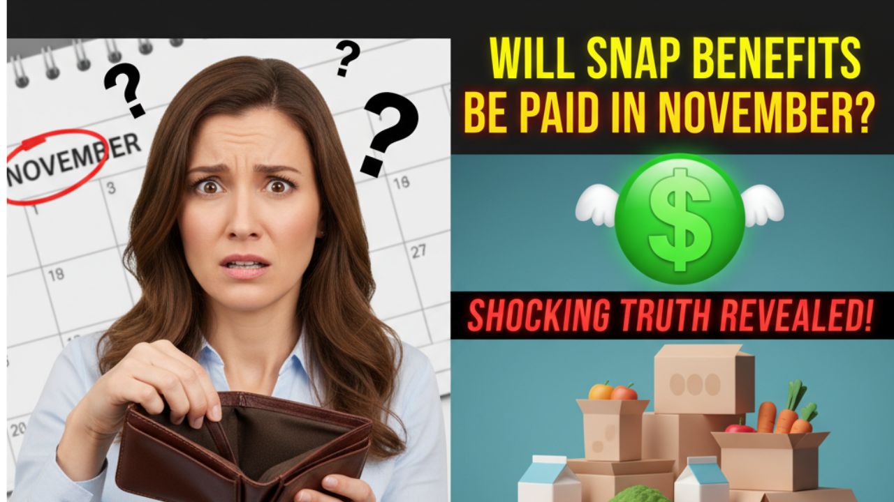 Will SNAP benefits be paid in November?