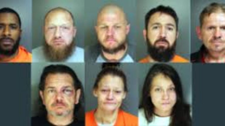 Sean Lapp Police Break Up Multi-county Methamphetamine Ring