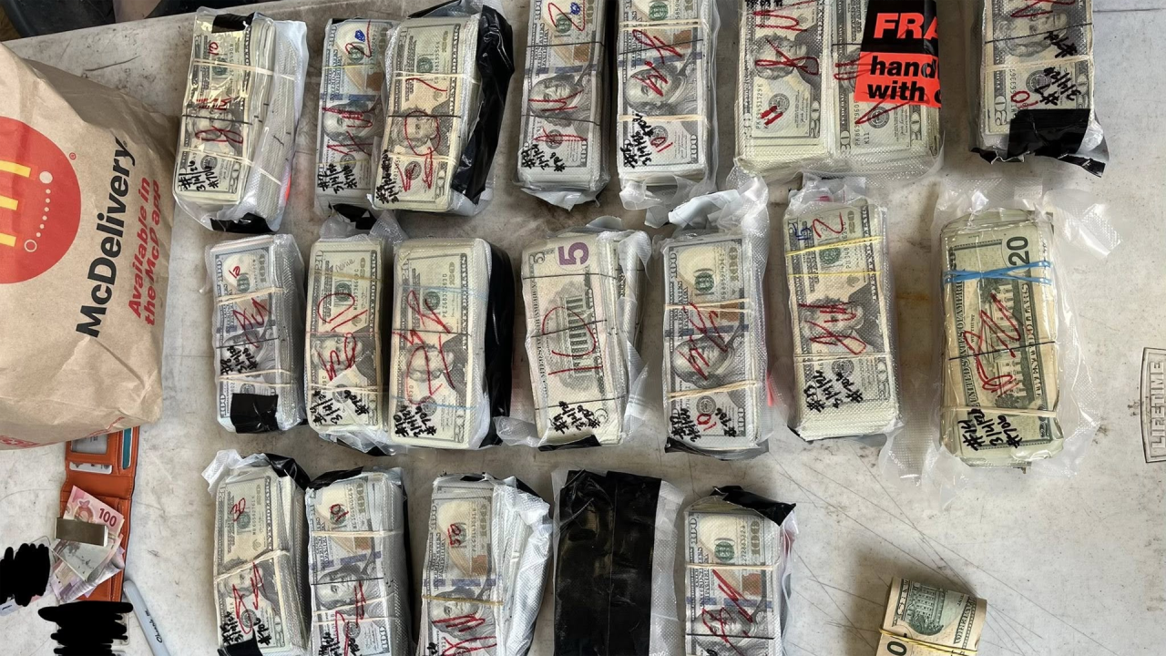 $286K in Cartel Cash Discovered in McDonald's Bag During Traffic Stop