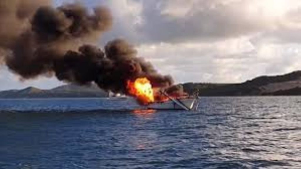 Boar Explosion 2 people burned and dog found dead after boat explosion near Callville Bay