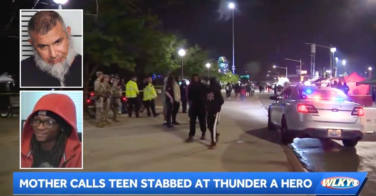 Teen stabbed after stepping in to defend mother and daughter from harassment following fireworks show, police say