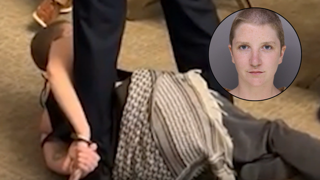 Woman arrested after bringing sword hidden in cane into Cincinnati City Hall