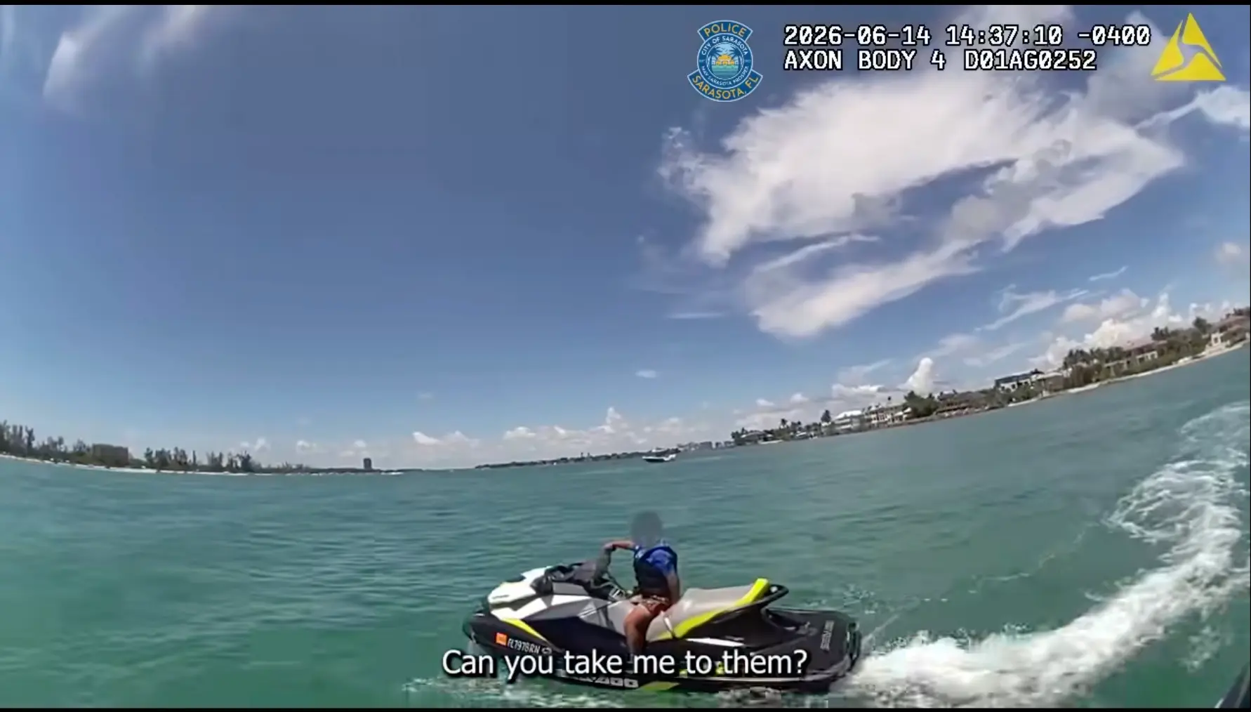 "Where's your parents?": Dad charged after letting 8-year-old son drive a Jet Ski alone, cops say