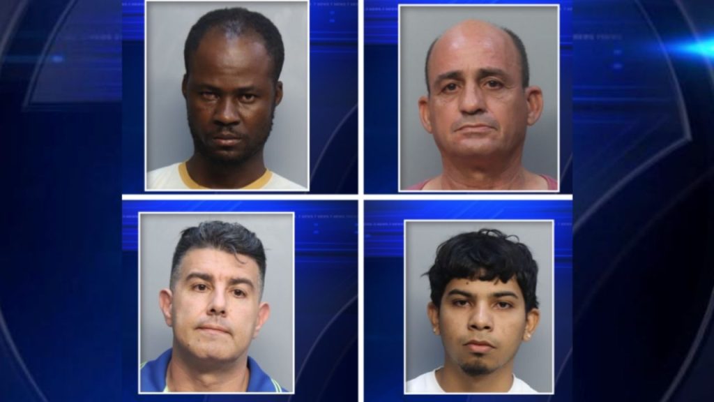4 men taken into custody in undercover human trafficking sting during ...