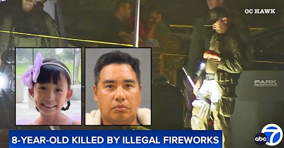 8-year-old sitting with family killed by July 4 firework 'cake' that exploded next to her during man's 'grand finale': DA
