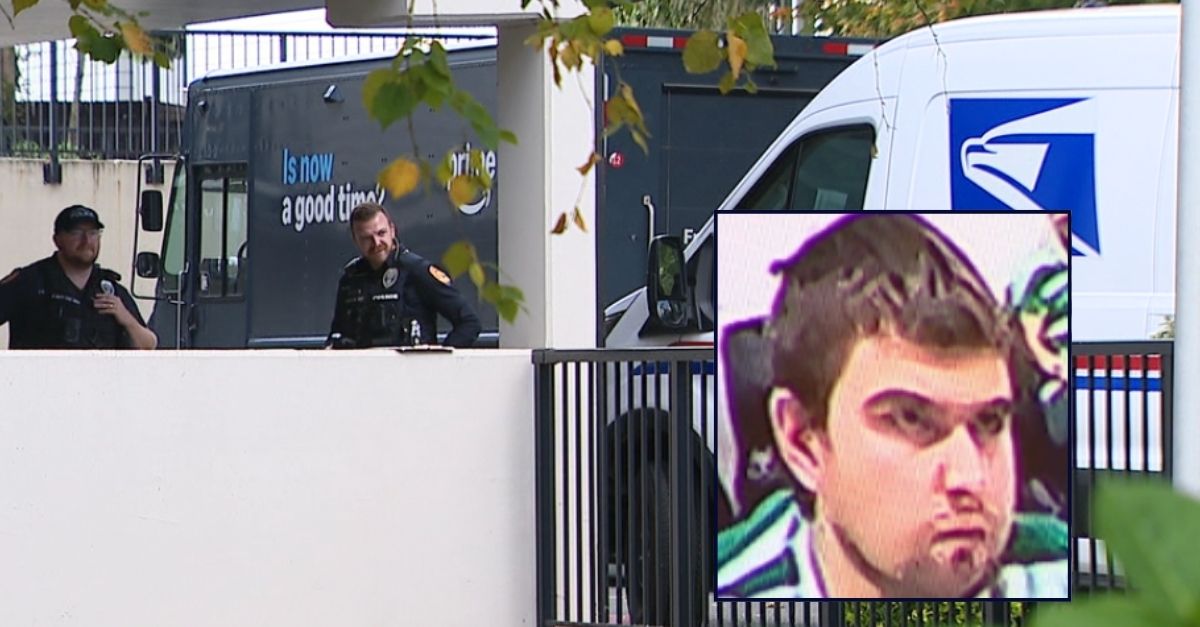 'He f—ing shot me in the face': Amazon driver stood over bleeding USPS worker after gunning him down during mailroom dispute over space, feds say