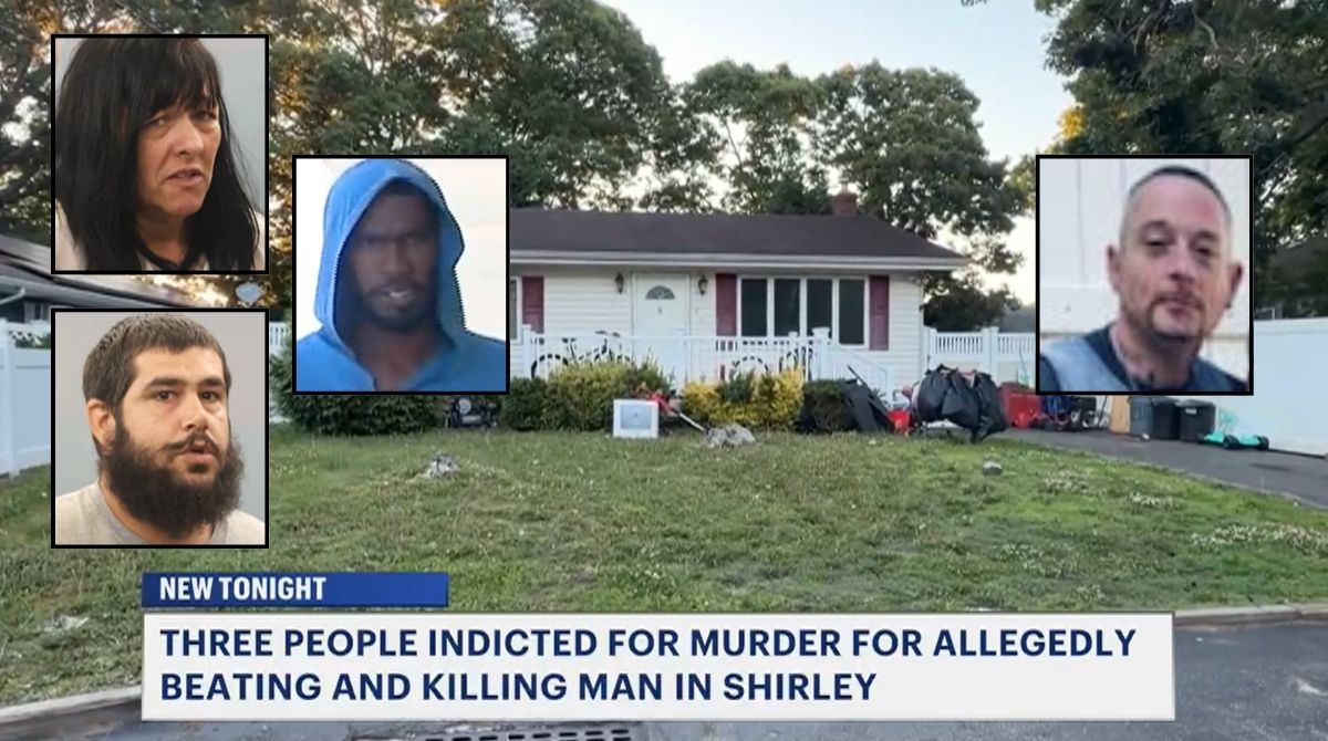 Man beaten to death by 3 people including his ex and roommate who bludgeoned him with dumbbells, a baseball bat and a TV: DA