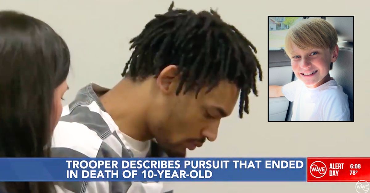 Man fleeing cops on highway crashes into SUV and kills 10-year-old boy 'excited' about shopping for his birthday