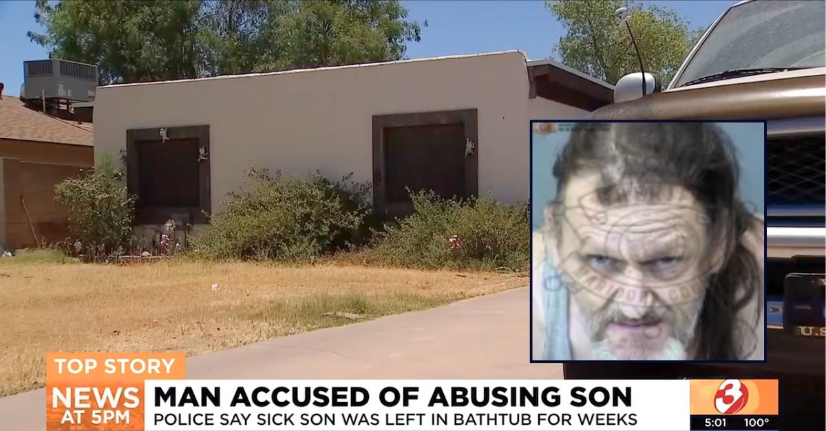 Son's knee found 'bent 90 degrees in the opposite direction' after nearly 2 months in bathtub, dad allegedly to blame: Police