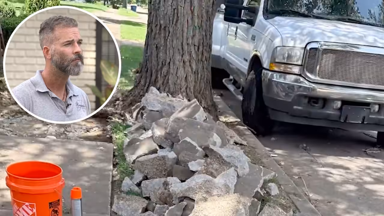 Tulsa homeowner hit with $1,200 fine or prison threat over cracked sidewalk he didn't damage