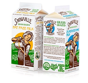 Snowville Creamery is locally produced in Meigs County. The company uses cartons instead of plastic jugs for their milk as seen in this picture from their website.