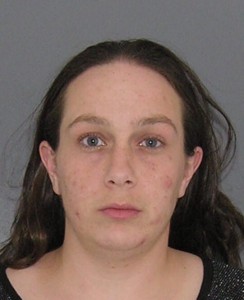 April Corcoran, 32, has entered a guilty to all charges related to trafficking her daughter. File photo.