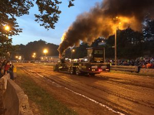 Entertainment at the Meigs County Fair includes truck and tractor pulls. Fair directors spend long hours working to make the events possible. Photo by Carrie Gloeckner.