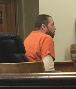 Christopher Dailey entered a plea of guilty to the aggravated murder of Brandon Lupardus. Photo by Carrie Gloeckner. 